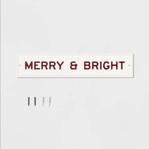 Hearth & Hand Christmas Wall Sign